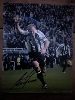 Newcastle United Alan Shearer Signed Photo