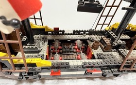 1989 LEGO 6285 VINTAGE Pirates Black Seas Barracuda Near Complete w/Book & Box