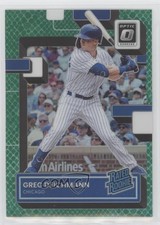 2022 Donruss Optic Rated Rookie Green Dragon Prizm 1/99 Greg Deichmann #45 00em