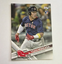 Topps 2017 Yoan Moncada Rookie Baseball Sports Trading Card #210 Red Sox. rookie card picture