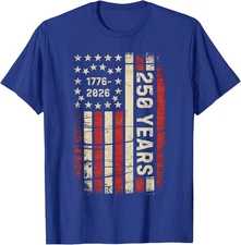 US 250th Anniversary 250 Years Independence Day Unisex T-Shirt