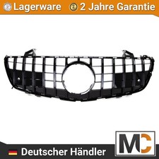 Panamericana Frontgrill Schwarz Kühlergrill passt für Mercedes SL R231 ab 12-15 Panamericana Frontgrill Schwarz Kühlergrill passt für Mercedes SL R231 ab 12-15