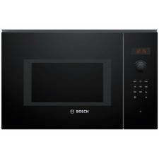 Bosch 25L Series 4 Built-In 900W Microwave Black BFL553MB1A