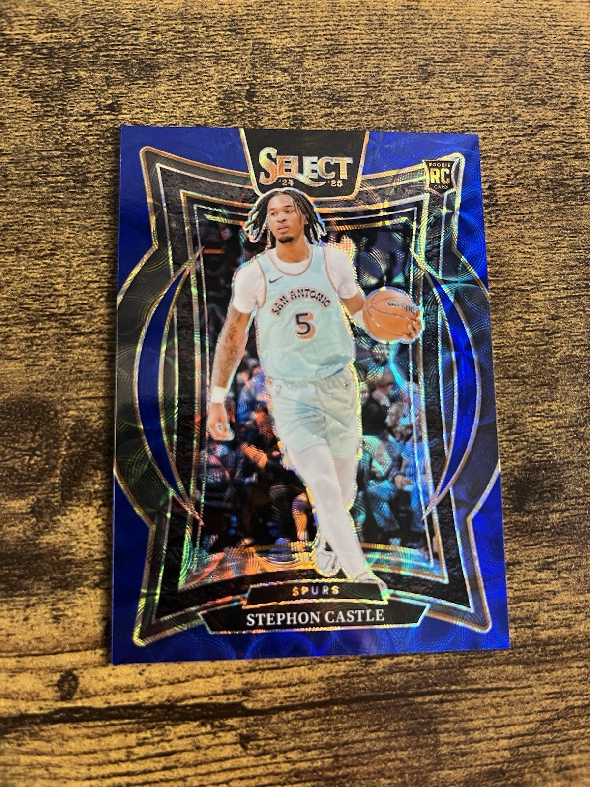 Stephon Castle 2024-25 Panini Select Concourse Rookie #72 Blue Scope /249 RC