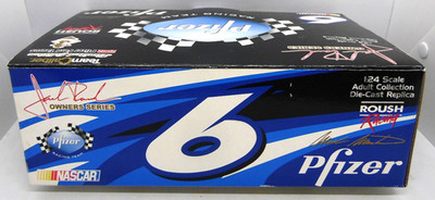 Mark Martin's #6 Pfizer Ford Taurus 2002 Nascar diecast Team Caliber Ltd Edition