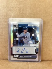Nick Madrigal 2022 Panini Donruss Auto MO-NM