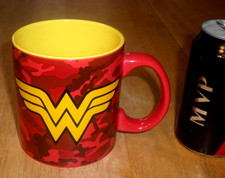 WONDER WOMAN, JUMBO SIZE , Ceramic Coffee Cup / Mug, VINTAGE