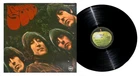 The BEATLES - Rubber Soul LP RARE 1976 Japan Apple Vinyl W/ Insert EX !