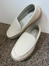 My Slippers Womens  All Seasons Beach Beige Ivory Slip On Moccasins 74468-01