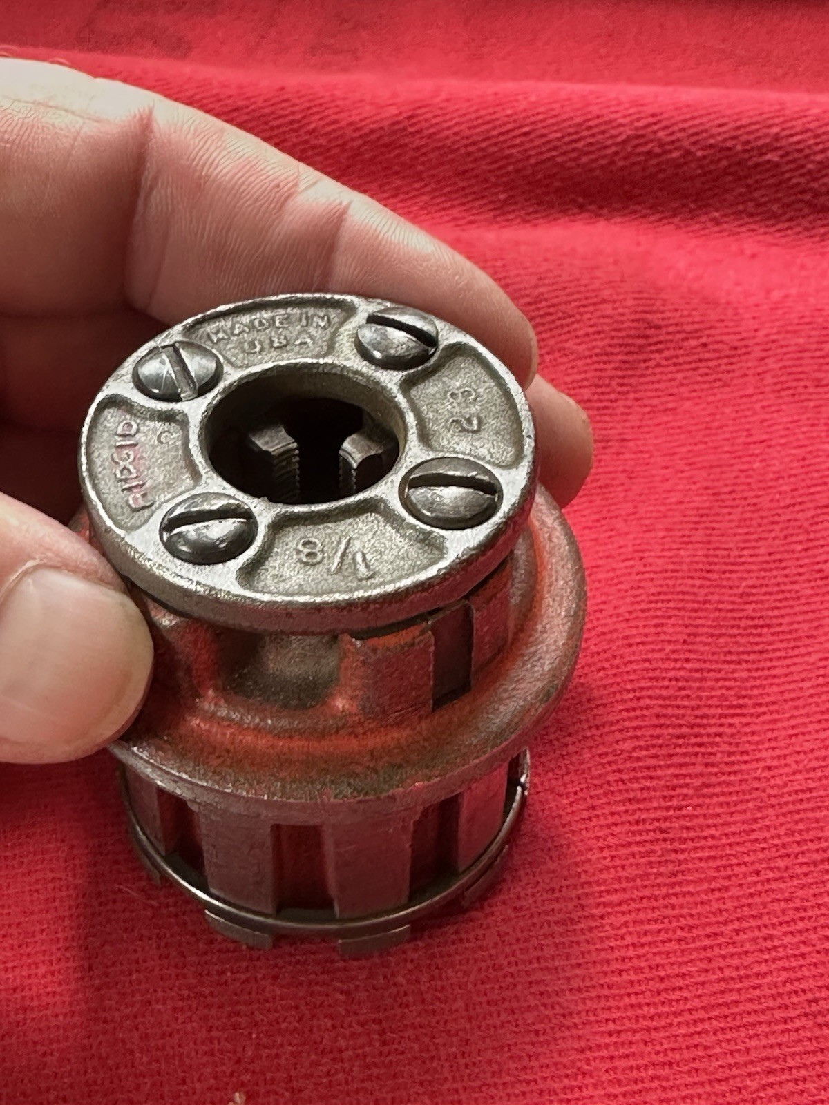 Ridgid 1/8" NPT Die Head for 00-R Pipe Threader Made In The USA