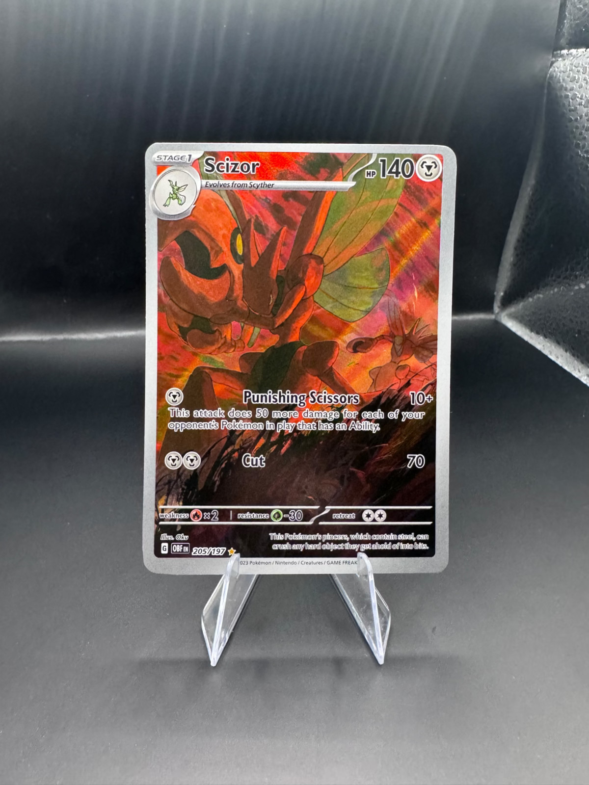 Scizor 205/197 Obsidian Flames MINT CONDITION