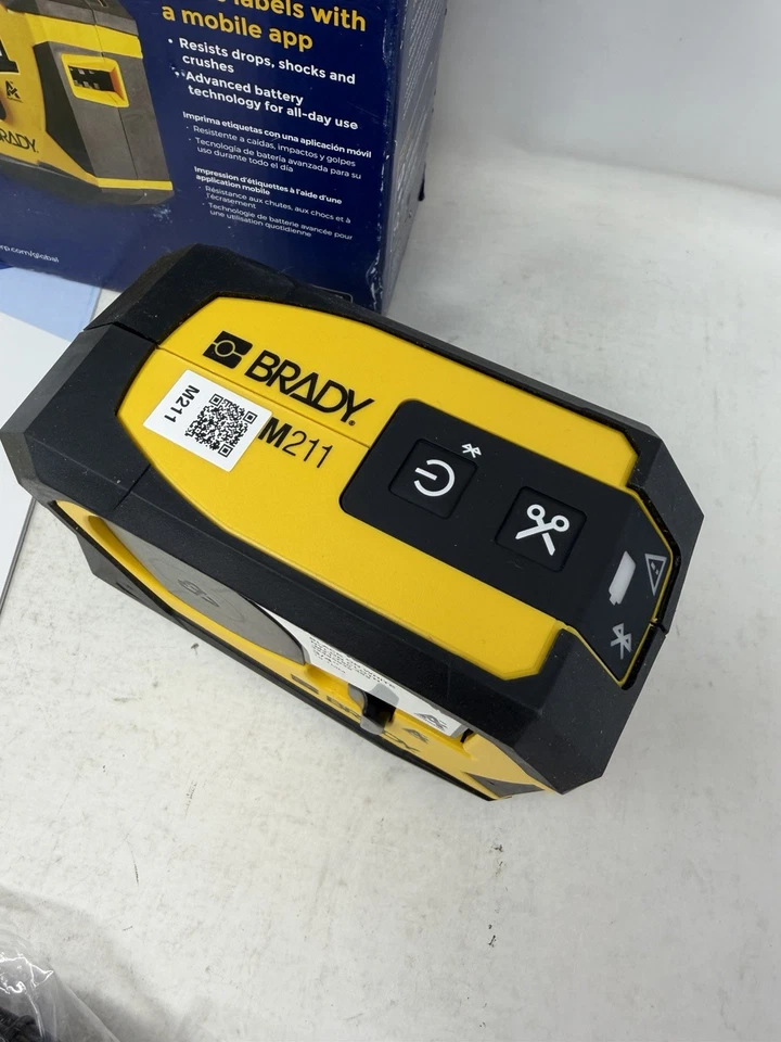 Brady M211 Portable Bluetooth Label Printer With A Mobile APP - Image 4 of 4