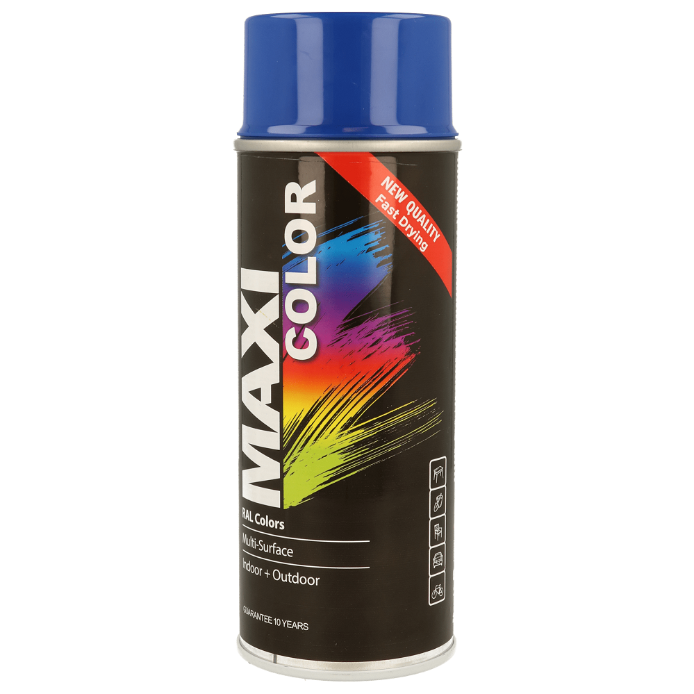 Maxicolor Blue Spray Paint Gloss Ultra Marine 400Ml Mx5002 - Image 4
