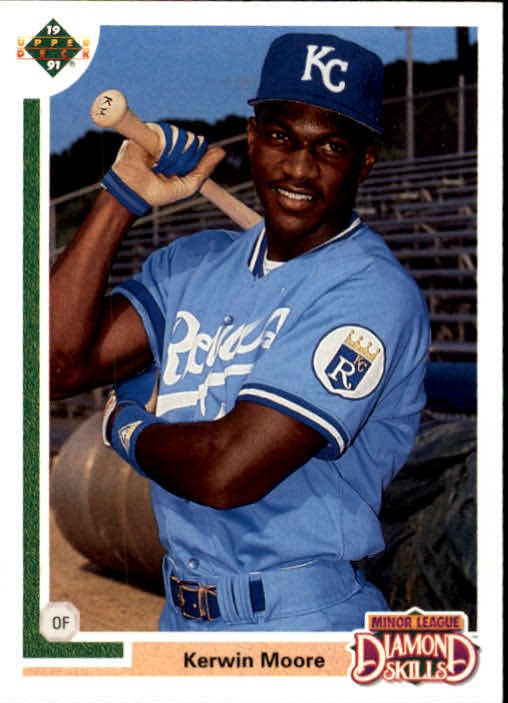 1991 Upper Deck Final Edition #19F Kerwin Moore RC - BB