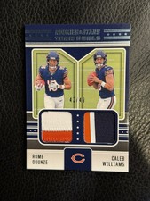 2024 Rookies & Stars Rome Odunze Caleb Williams Team Duals Patch #/49 Bears RC