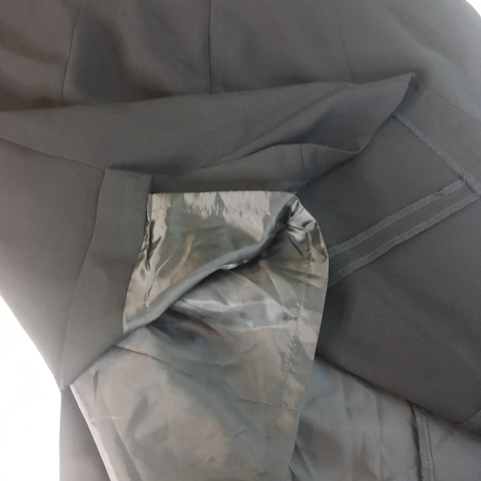 VETEMENTS Abito Evan Picone Donna 16 Nero Senza Maniche Foderato Tubino Carriera Cocktail Nuovo