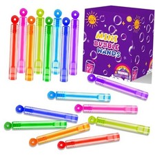Bubbles Party Favors Supplies for Kids,-300 Pack Mini Bubble Wand Toy for 20