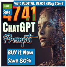 4700 ChatGPT Prompts Your Ai Business Solution w/30 Days FREE Master Hosting