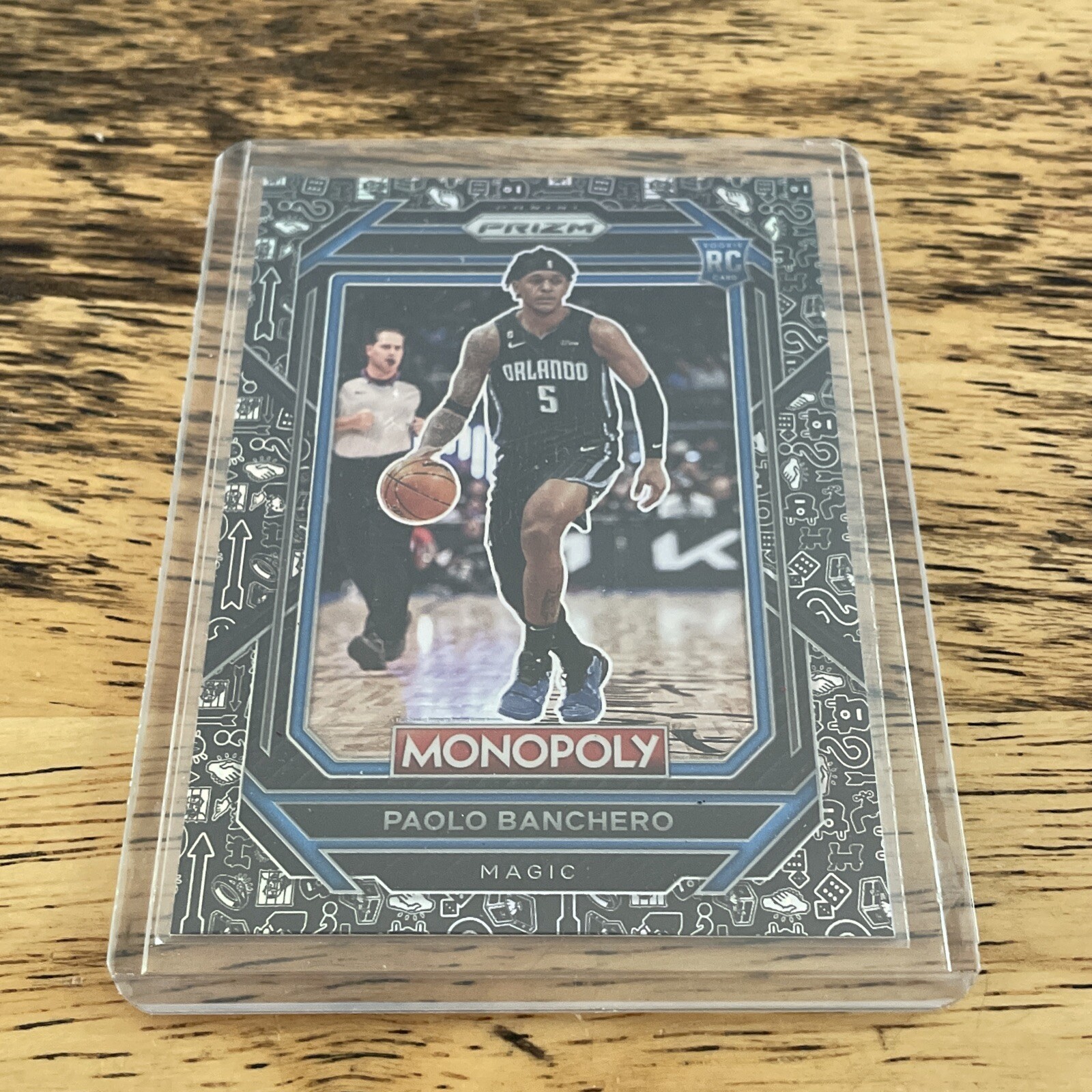 2022-23 Panini Prizm Monopoly Black Icons #66 Paolo Banchero Rookie Card RC SSP