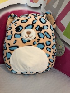 8â Squishmallow Liv the teal Leopard RARE NEW 2020 Kelly Toy 734689796465 | eBay