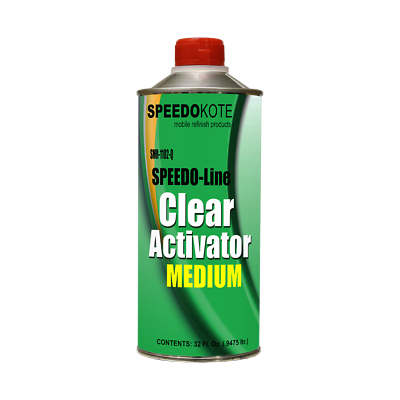#ad Medium Speed Activator SMR 1102 Q 70 85 deg. F use in Clear Coat one quart $49.00