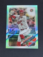 2021 Topps Chrome NPB Hisayoshi Chono #80 Aqua Refractor 157/199 Hiroshima Carp