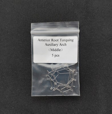 Dental Orthodontic Anterior Root Torquing Auxiliary Arch Middle Size 5Pcs/Pack