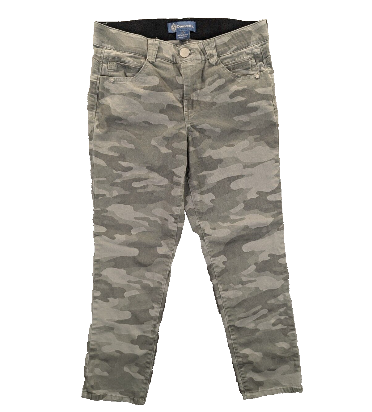 Democracy Camouflage Pants 10 Women's 
