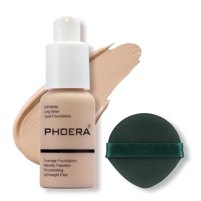 PHOERA Foundation Full Coverage Foundation Concealer Foundation Full Coverage...