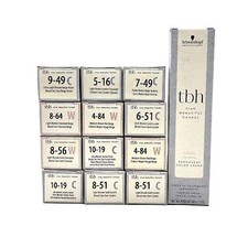 Schwarzkopf tbh True Beautiful Honest Cool Permanent Color Creme 2.1 oz-Choose