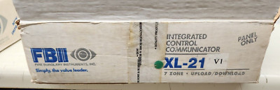 Fire Burglary Instruments, XL-21 6 ZONE CONTROL COMMUNICATOR