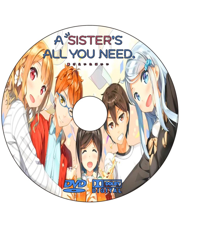 ANIME, "A SISTER'S ALL YOU NEED", 1 DVD, 1-12 EPISODES, ENG-AUDIO, 1