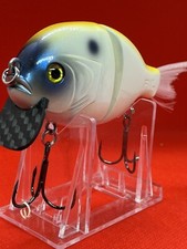4" FWL GILL Carbon Fiber Lip Bone  Shad  1.0oz bristle tail owner st 36 hooks .