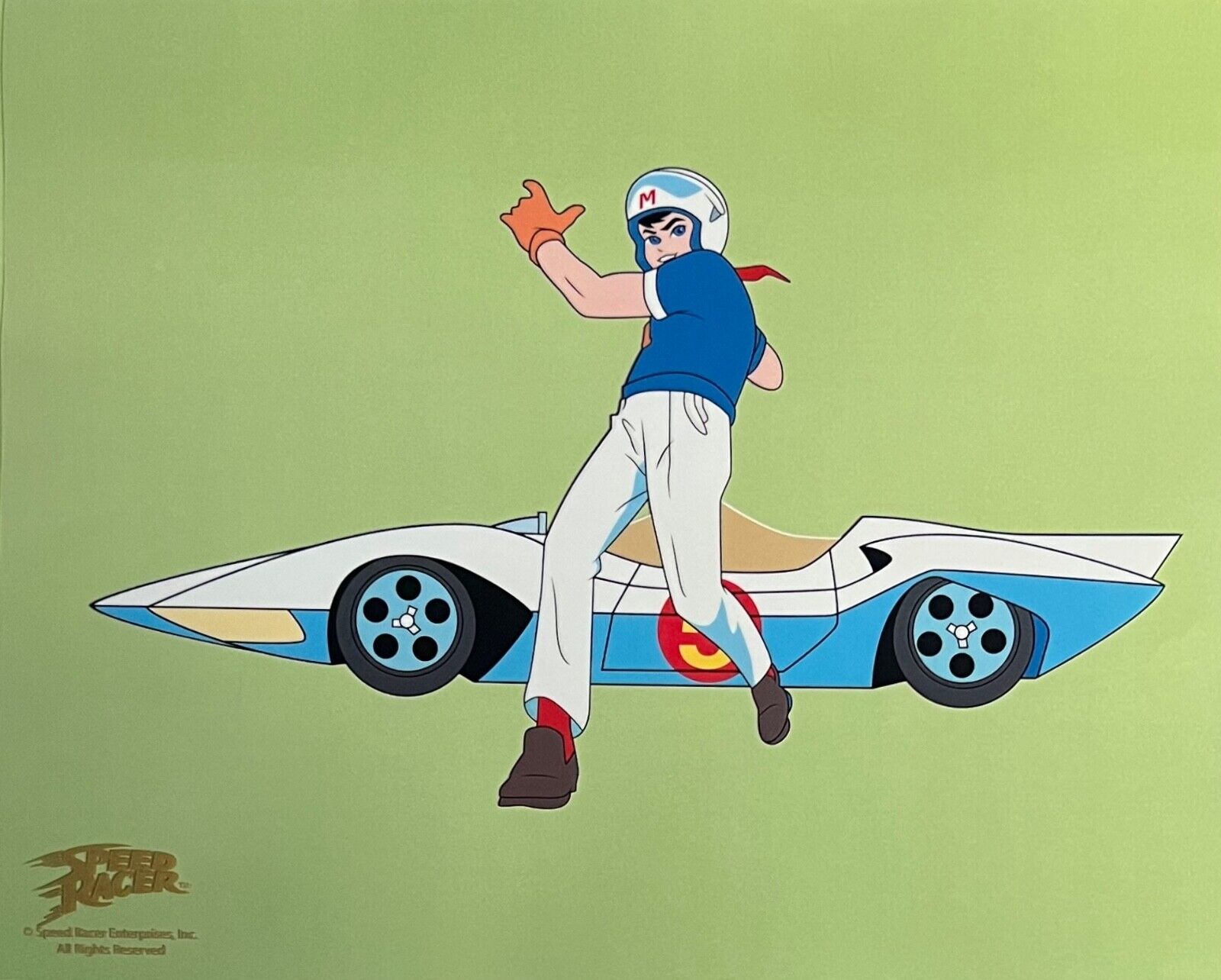 The Mach 5 vector drawing  Speed racer car, Speed racer cartoon,  Futuristic cars