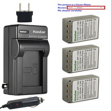 Kastar Battery Travel Charger for NP-100 CNP100 Battery Casio Exilim Pro EX-F1