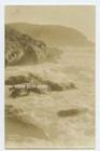 1930 Roosevelt Highway Pacific Ocean Waves along OR Coast #754 pc RPPC — photo 1