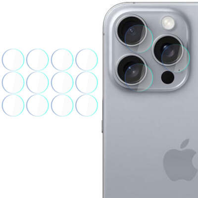 4x Kameraglas für iPhone 16 Pro Max 3mk Objectivschutzglas Kameraschutz Glas