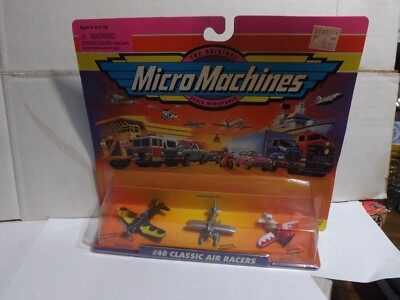 1997 Micro Machines Classic Air Racers # 40 F4U Corsair-Supermarine S6B ...