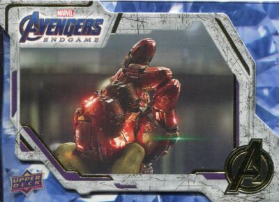 Marvel Endgame Cpt. Marvel Tier 2 Base Card #61 Hulk's Snap