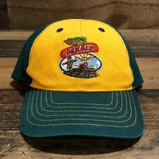 Dekalb Hat Strapback Baseball Cap Youth Kids Yellow Green Corn Born To Farm
