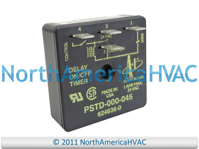 A1 Components Delay Timer Board Fits Nordyne 624636 624636-0 6246360 PST-000-045