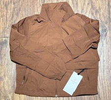 NEW Women Lululemon Always Effortless Jacket Roasted Brown Size 4  8
