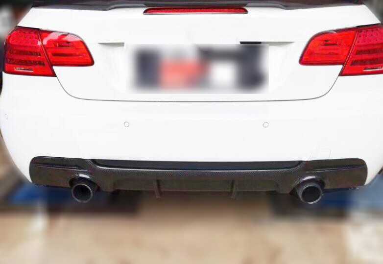 Carbon Fiber Rear Bumper Lip Diffuser Bodykit For BMW E9/E93 2005-2012 ...