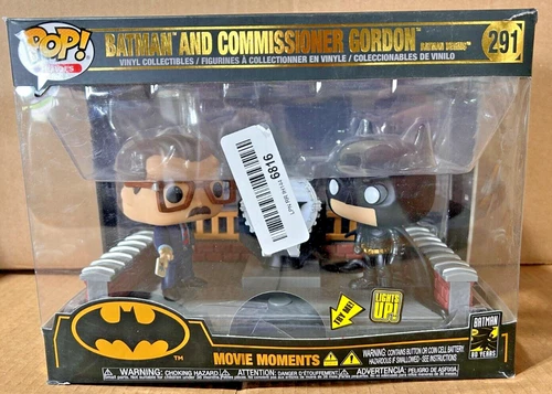 Funko Pop! Moments: DC Comics - Batman and Commissioner Gordon #291 *DMG BOX