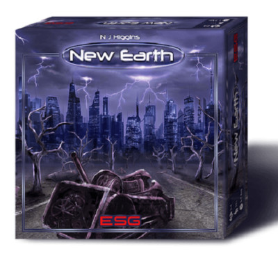 New Earth Brettspiel Strategie für 2-4 Spieler Brandneu SEALED ENGLISCH