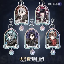 7cm Anime Genshin Impact Cosplay Acrylic Keychain Bag Pendant Key Rings Toy Gift