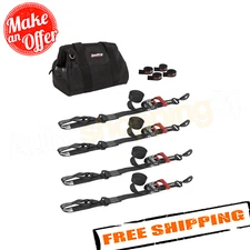 SpeedStrap 71740 1-1/2 in. Black UTV Tie-Down Kit