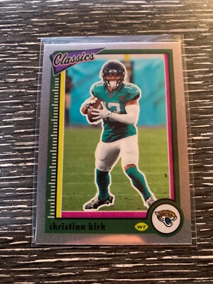 Christian Kirk Premium Chrome 2022 Panini CLASSICS NFL Football Card #45 6BA