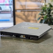 Lite-On DS-8ABSH-01 SATA Slim Internal CD DVD Burner Writer Player Drive Tested