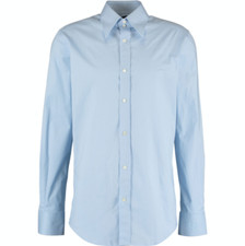 DOLCE & GABBANA Sky Blue Long Sleeve Shirt - 43